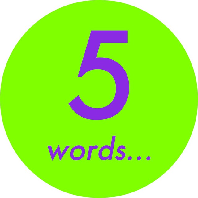5 слов на английском